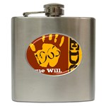 iota -photo-3 Hip Flask (6 oz)