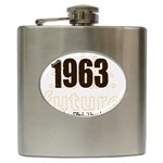 iota -photo-2 Hip Flask (6 oz)