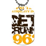 iota -photo-1 Dog Tag (One Side)
