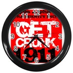 kappa -photo-5 Wall Clock (Black)
