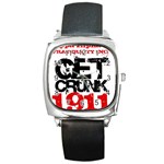 kappa -photo-4 Square Metal Watch