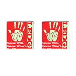 kappa -photo-2 Cufflinks (Square)