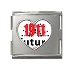 kappa -photo-1 Mega Link Heart Italian Charm (18mm)