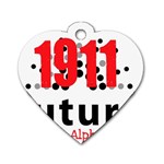 kappa -photo-1 Dog Tag Heart (One Side)