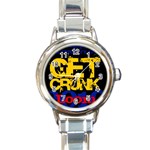 kappa kappa phi -photo-4 Round Italian Charm Watch