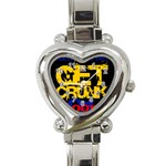 kappa kappa phi -photo-4 Heart Italian Charm Watch