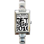 kappa kappa phi -photo-3  Rectangular Italian Charm Watch