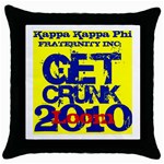 kappa kappa phi -photo-2 Throw Pillow Case (Black)