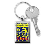 kappa kappa phi -photo-2 Key Chain (Rectangle)