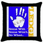 kappa kappa phi -photo-1 Throw Pillow Case (Black)
