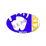 kappa kappa phi -photo-1 Sticker Oval (10 pack)