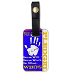 kappa kappa phi -photo-1 Luggage Tag (one side)