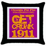 omega -photo-7 Throw Pillow Case (Black)