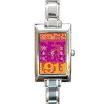 omega -photo-8 Rectangular Italian Charm Watch