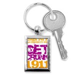 omega -photo-6 Key Chain (Rectangle)