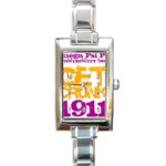 omega -photo-5 Rectangular Italian Charm Watch