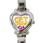 omega -photo-5 Heart Italian Charm Watch