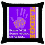 omega -photo-4 Throw Pillow Case (Black)
