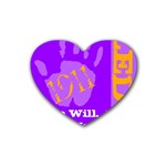 omega -photo-4 Heart Coaster (4 pack)
