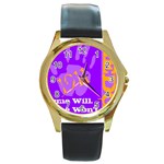omega -photo-4 Round Gold Metal Watch