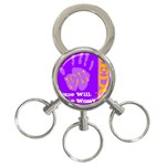 omega -photo-4 3-Ring Key Chain