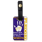 omega -photo-3 Luggage Tag (one side)