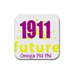 omega -photo-1 Rubber Coaster (Square)
