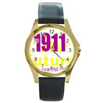 omega -photo-1 Round Gold Metal Watch