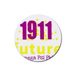 omega -photo-1 Rubber Coaster (Round)