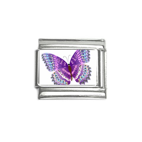 Purple Butterfly Italian Charm (9mm) from ArtsNow.com Front