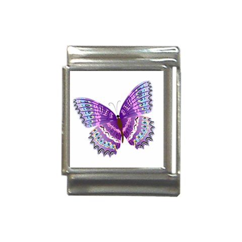 Purple Butterfly Italian Charm (13mm) from ArtsNow.com Front