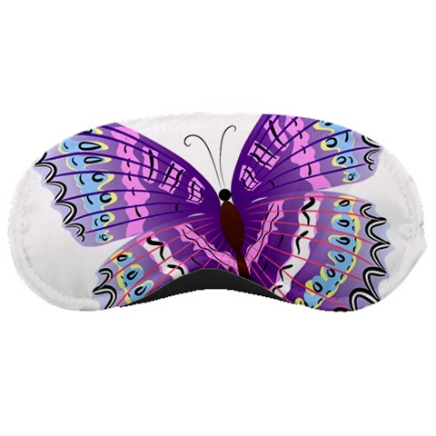 Purple Butterfly Sleeping Mask from ArtsNow.com Front