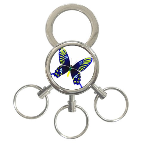 Blue Yellow Butterfly 3 Front