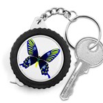Blue Yellow Butterfly Measuring Tape