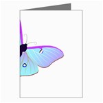 Blue and Purple Butterfly Greeting Cards (Pkg of 8)
