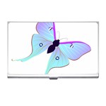 Blue and Purple Butterfly Business Card Holder
