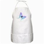 Blue and Purple Butterfly BBQ Apron