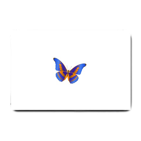 Blue & Orange Butterfly Small Doormat from ArtsNow.com 24 x16  Door Mat