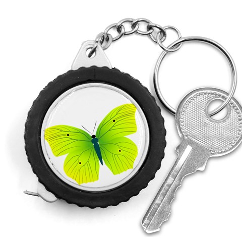 Yellow & Green Butterfly Measuring Tape from ArtsNow.com Front