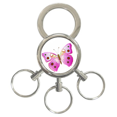 Pink & Purple Butterfly 3 Front