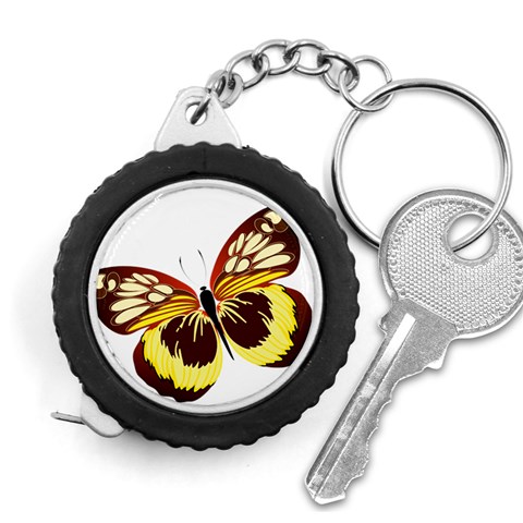 Brown & Yellow Butterfly Measuring Tape from ArtsNow.com Front
