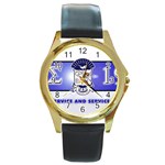 sigma -photo-13 Round Gold Metal Watch