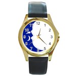 sigma -photo-11 Round Gold Metal Watch