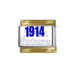 sigma -photo-2 Gold Trim Italian Charm (9mm)