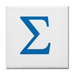 sigma-greec Tile Coaster