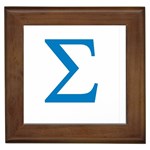 sigma-greec Framed Tile