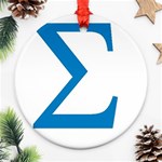 sigma-greec Ornament (Round)