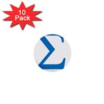 sigma-greec 1  Mini Button (10 pack) 