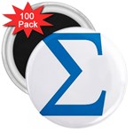 sigma-greec 3  Magnet (100 pack)