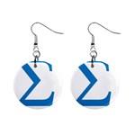 sigma-greec 1  Button Earrings